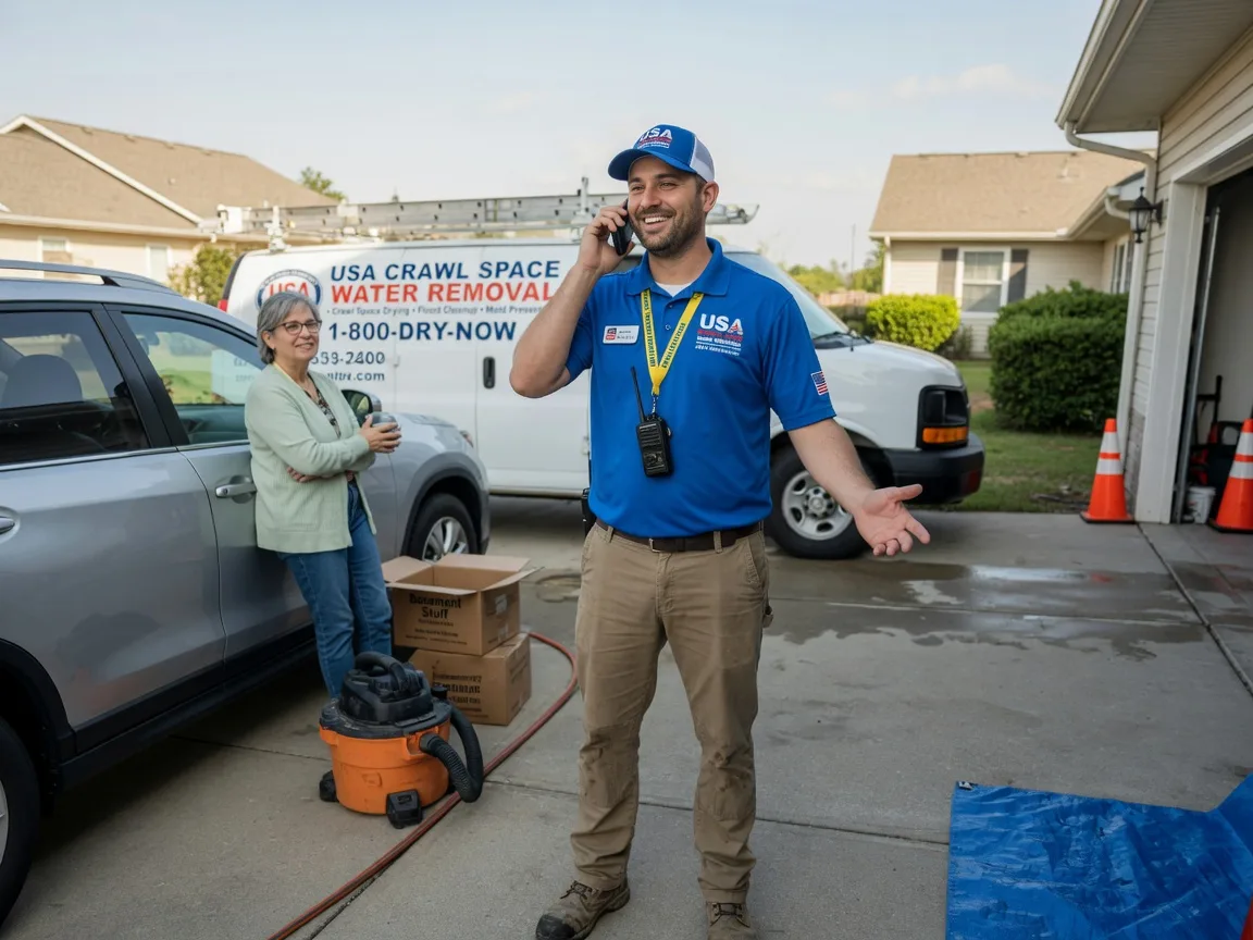 Crawl Space Water Removal Eden, NC FAQs